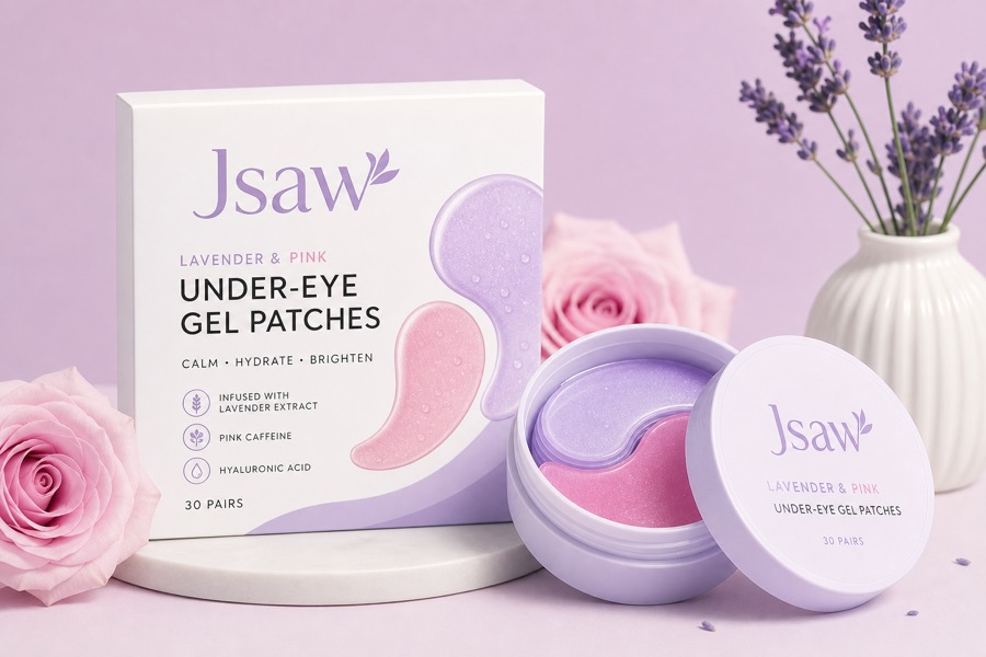 Parches Jsaw — empaque premium